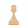 Art board Figura szachowa - Pionek, 9,5x18cm 
