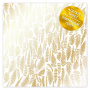 Acetate sheet with golden pattern Golden Fern 12"x12"