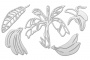Набор чипбордов Botany exotic 10х15 см #714