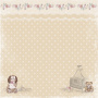 Sheet of double-sided paper for scrapbooking Baby shabby #1-03 12"x12"
