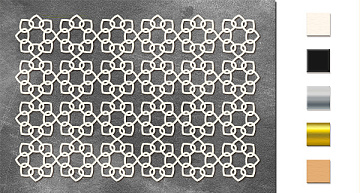 Chipboard embellishments set, Ornament  #540