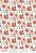 deco vellum colored sheet snowbirds and lanterns, a3 (11,7" х 16,5")