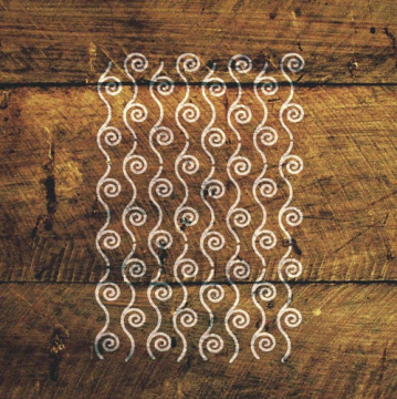 Stencil for crafts 15x20cm "Whorl background" #218 - 2
