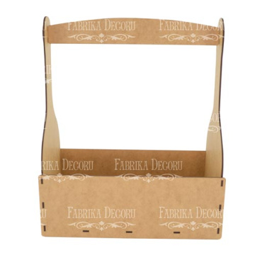 Gift basket for flowers, fruit and presents, 290х150х350 mm, DIY kit #345 - 2