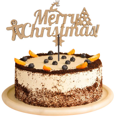 топпер merry christmas #291 фабрика декору - 2 топпер merry christmas #291 фабрика декору - 2