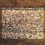 Stencil for crafts A4 "Floral curls" #179-1 - 0