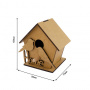 Blank for decoration "Birdhouse", #358 - 0