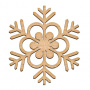  Art board Snowflake 30х32,5 cm