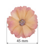 Daisy flower cream with pink, 1 pc - 1