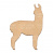 art-board-llama-21-5-30-cm