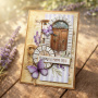set for creating 4 cards “lavender charm” 10 x 15cm