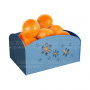 Geschenkbox mit Schneeflocken, 295 х 150 х 240 mm, DIY-Bausatz #293