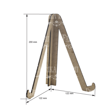 Stand for decorative plates, portraits, #079 - 2 Stand for decorative plates, portraits, #079 - 2