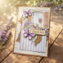 set for creating 4 cards “lavender charm” 10 x 15cm