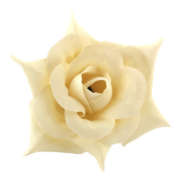 Miniature rose flower, Ivory, 1pc - 2 Miniature rose flower, Ivory, 1pc - 2