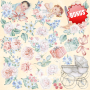 Zestaw papieru do scrapbookingu "Redesign Shabby baby girl", 20cm x 20cm 