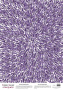 Arkusz kalki z nadrukiem, Deco Vellum, "Lavender provence", format A3 (11,7" х 16,5")