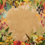 Double-sided scrapbooking paper set Autumn botanical diary 12"x12", 10 sheets - 5