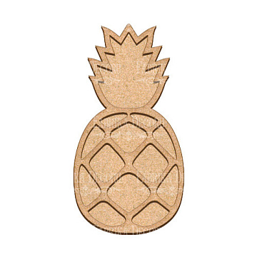  Art board Pineapple 16х30 cm