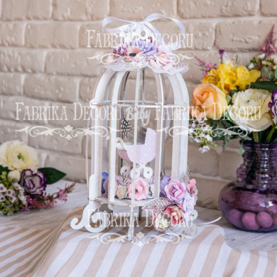 декоративная клетка "завитки-s", #052 фабрика декору - 2 декоративная клетка "завитки-s", #052 фабрика декору - 2