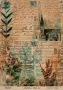 Kraft decoupage paper, 21x29,7cm, “Botanica Vintage”, #0061 Kraft decoupage paper, 21x29,7cm, “Botanica Vintage”, #0061