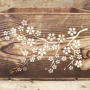 Stencil reusable, 15x20cm "Sakura in bloom", #345 - 1