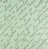 лист крафт бумаги с рисунком черный текст на мятном 30х30 см