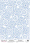 Деко веллум (лист кальки с рисунком) Мандалы, А3 (29,7см х 42см)