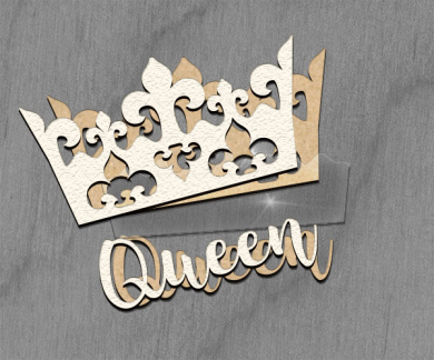 Заготовка мега шейкера Фигурная рамка Королева color_Light_milk - 2 Заготовка мега шейкера Фигурная рамка Королева color_Light_milk - 2