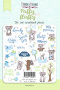 Set of die cuts Puffy Fluffy Boy, 52 pcs - 0