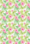 Overlay z nadrukiem do scrapbookingu, „Wild tropics”