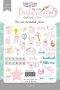 Set of die cuts My cute Baby elephant girl, 44 pcs - 0