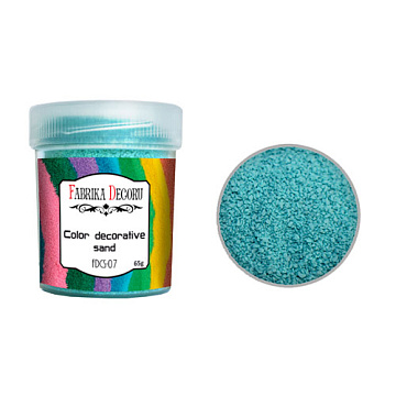 Farbiger Sand Blau 40 ml