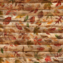 Double-sided scrapbooking paper set Autumn botanical diary 12"x12", 10 sheets - 10