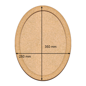 Art board Ellipse, 25cm х 35cm - 2