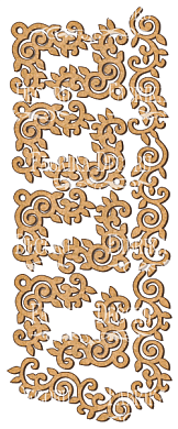 set of mdf ornaments for decoration #113