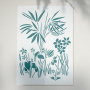 Stencil reusable, 15x20cm Savannah herbs, #393 - 0