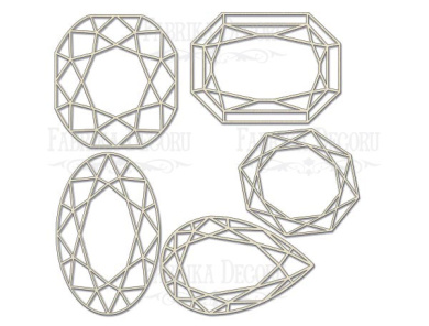мегачипборд кристаллы 1 30x30 см #030  - 2 мегачипборд кристаллы 1 30x30 см #030  - 2