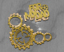 Mega shaker dimension set, 15cm x 15cm, Figured frame Gears - 2