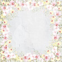 Doppelseitiges Scrapbooking-Papierset Orchideenlied 20 cm x 20 cm, 10 Blätter