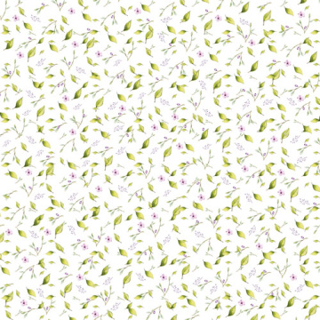 Sheet of double-sided paper for scrapbooking Cutie sparrow girl #56-02 12"x12" - 2
