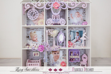 set of mdf ornaments for decoration #47 - 2