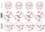 Journaling stickers set #1-038