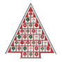 Advent calendar Christmas tree for 31 days with stickers numbers, DIY - 4