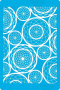 Stencil for crafts 15x20cm "Knitted mandalas" #308