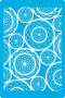 Bastelschablone 15x20cm "Gestrickte Mandalas" #308