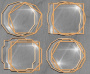 Mega Shaker Dimensionssatz Frames-Geometrie