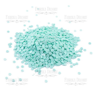 Sequins Round flat, mint, #413 - 2 Sequins Round flat, mint, #413 - 2