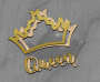 Mega shaker dimension set, 15cm x 15cm, Figured frame Queen's Crown - 2