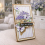 chocolate holder craft kit “lavender charm” (2 pcs)
